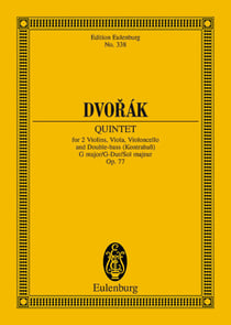 String quintet g major op. 77 b 49 poche