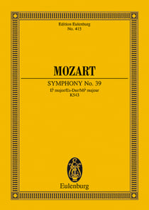 Symphony no. 39 eb major kv 543 poche