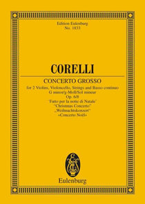 Concerto grosso op. 6 n.8 sol m poche