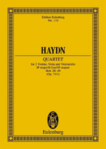 Quartetto op. 71 n. 1 si b (hob iii/69) poche