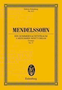 Sommernachtstraum op.21 ouver poche
