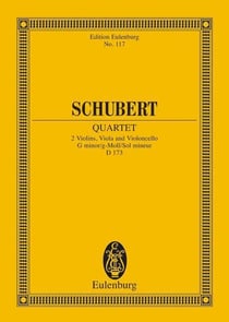 String quartet g minor op. posth. d 173 poche