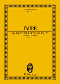 Masques et bergamasques op. 112 poche