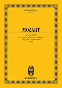 String quartet a major kv 464 poche