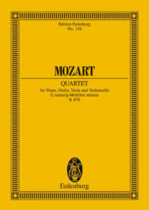 Klavierquartet g kv478 poche