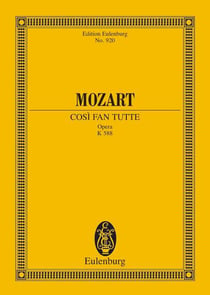 Cosi fan tutte kv588 poche