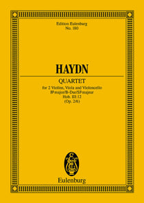 Streichquartet 6 op.2 poche
