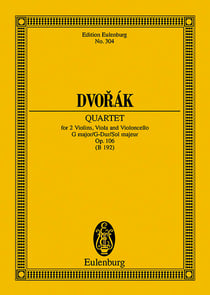 String quartet g major op. 106 b 192 poche