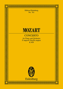 Piano concerto no. 19 f major kv 459 poche