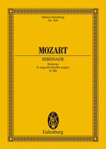 Serenata n. 8 re (notturno) k 286 poche