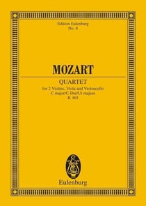 String quartet c major kv 465 poche