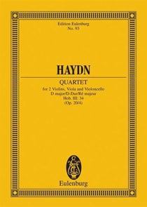 String quartet d major op. 20/4 hob. iii: 34 poche