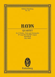 String quartet eb major op. 64/6 hob. iii:64 poche