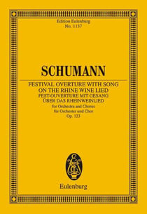 Festival overture with song on the rhineop. 123 poche