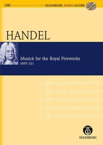 Musick for the royal fireworks hwv 351 poche+cd