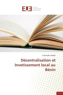 Decentralisation et invetissement local au benin
