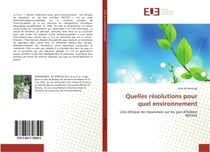 Quelles resolutions pour quel environnement : Une ethique de reparation sur les pas d'Hubert REEVES