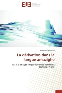 La derivation dans la langue amazighe
