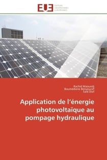 Application de l energie photovoltaique au pompage hydraulique