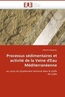 Processus sedimentaires et activite de la veine d'eau mediterraneenne