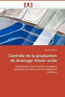 Controle de la production de drainage minier acide