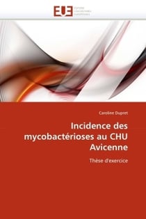 Incidence des mycobacterioses au chu avicenne