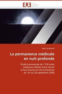 La permanence medicale en nuit profonde