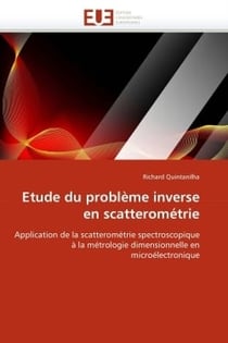 Etude du probleme inverse en scatterometrie