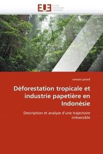 Deforestation tropicale et industrie papetiere en indonesie