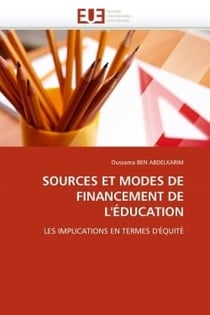 Sources et modes de financement de l'education