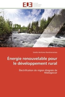 Energie renouvelable pour le developpement rural