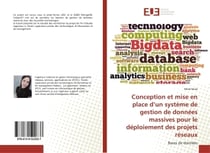 Conception et mise en place d'un système de gestion de données massives : Bases de données