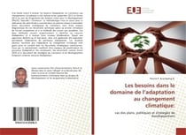 Les besoins dans le domaine de l'adaptation au changement climatique: : cas des plans, politiques et strategies de developpement