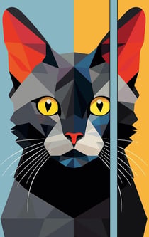 Agenda 2025 - Chat abstrait 