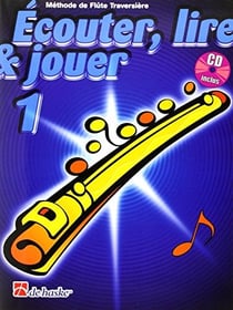 Ecouter, lire & jouer 1 flute traversiere flute traversiere +cd