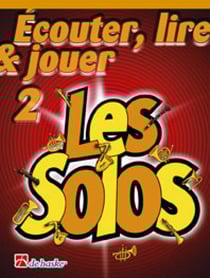 Jean castelain : ecouter, lire & jouer 2- les solos - clarinette - recueil