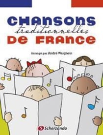 Andre waignein : chansons traditionnelles de france - flute a bec - recueil + cd