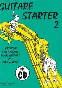Cees hartog : guitare starter vol. 2 - recueil + cd