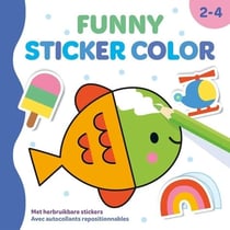 Funny Sticker Color (2-4 ans)