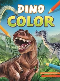 Bloc de coloriage - Dino color
