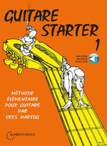 Cees hartog : guitare starter vol. 1 - recueil + cd