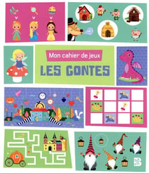Mon cahier de jeux: Les contes