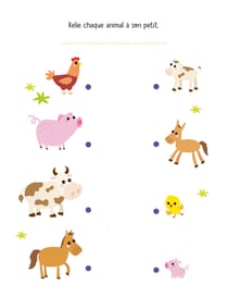 Enigmes et jeux de logique - Animaux de la ferme