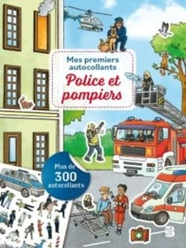 Mes premiers autocollants - Police et pompiers