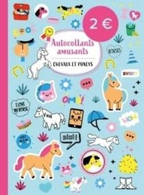 Autocollants amusants - Chevaux et poneys