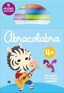 4+ zebre coloriage