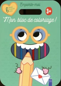 Mon bloc de coloriage vert 3+