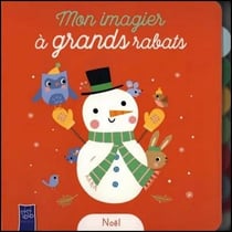 Mon imagier à grands rabats : Noël