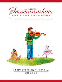 Egon sassmannshaus - early start on the viola 1