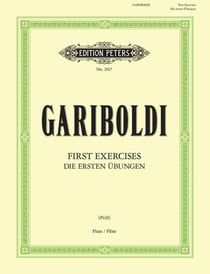 Giuseppe gariboldi : first exercises - die ersten ubungen - flute traversiere